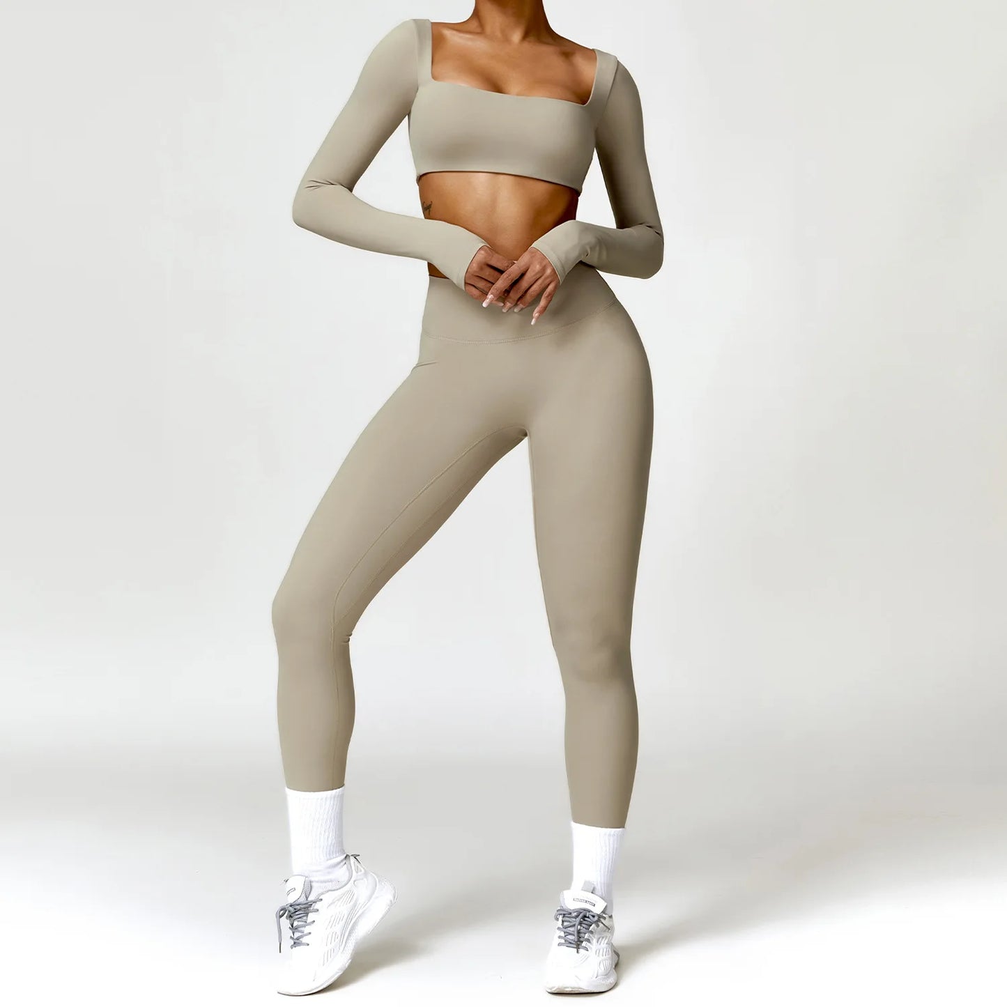 Lara 2PCS Yoga Suit Sports Set Women Quick-Drying